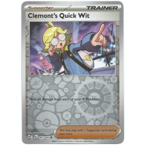 Surging Sparks - 167/191 - Clemont's Quick Wit (reverse holo)