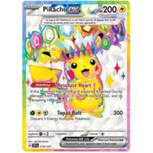 Surging Sparks - 219/191 - Pikachu EX (ultra rare)