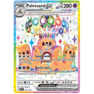 Surging Sparks - 221/191 - Palossand EX (ultra rare)