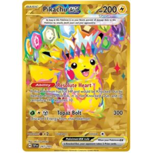Surging Sparks - 247/191 - Pikachu EX (secret rare)