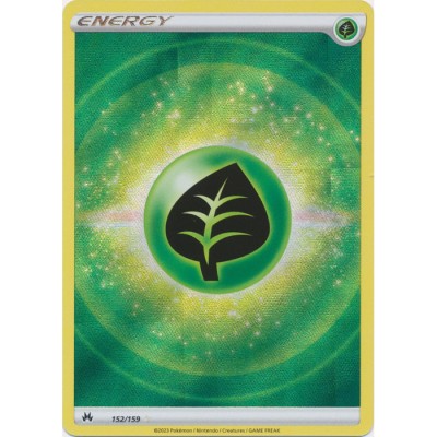 Crown Zenith – 152/159 - Grass Energy (reverse holo) ultra rare