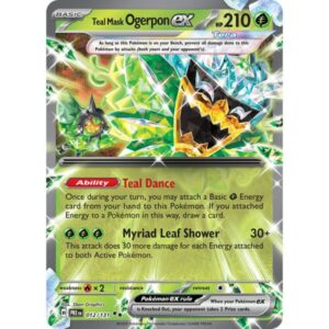 Prismatic Evolutions  - 012/131 - Teal Mask Ogerpon EX (double rare)