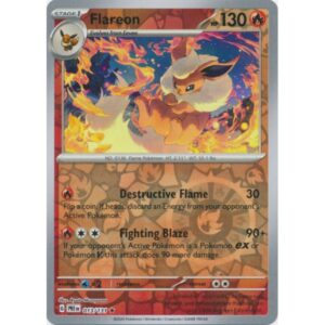 Prismatic Evolutions  - 013/131 - Flareon (rare reverse holo)