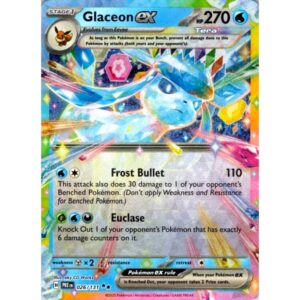 Prismatic Evolutions - 026/131 - Glaceon EX (double rare)