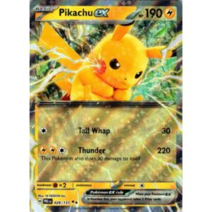 Prismatic Evolutions  - 028/131 - Pikachu EX (double rare)