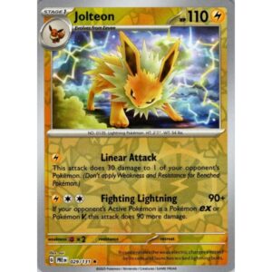 Prismatic Evolutions  - 029/131 - Jolteon (rare reverse holo)