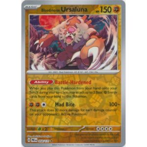 Prismatic Evolutions  - 054/131 - Bloodmoon Ursaluna (rare reverse holo)