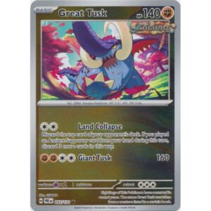 Prismatic Evolutions  - 055/131 - Great Tusk (reverse holo)
