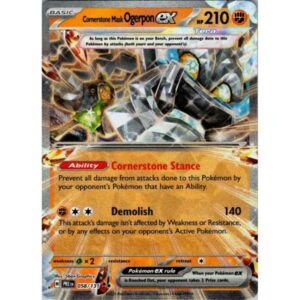 Prismatic Evolutions  - 058/131 - Cornerstone Mask Ogerpon EX (double rare)