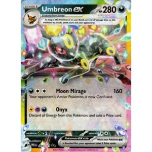 Prismatic Evolutions  - 060/131 - Umbreon EX (double rare)