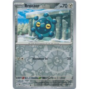 Prismatic Evolutions - 066/131 - Bronzor (reverse holo)