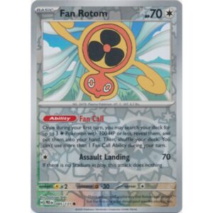 Prismatic Evolutions - 085/131 - Fan Rotom (reverse holo)