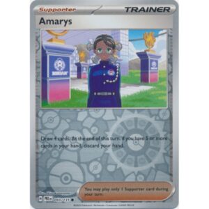 Prismatic Evolutions  - 093/131 - Trainer Amarys (reverse holo)