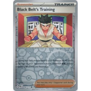 Prismatic Evolutions - 096/131 - Trainer Black Belt's Training (reverse holo)