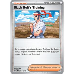 Prismatic Evolutions - 099/131 - Trainer Black Belt's Practice (Kalos)