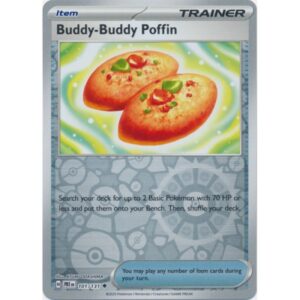 Prismatic Evolutions - 101/131 - Trainer Buddy-Buddy Poffin (reverse holo)
