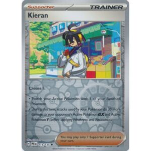 Prismatic Evolutions - 113/131 - Trainer Kieran (reverse holo)