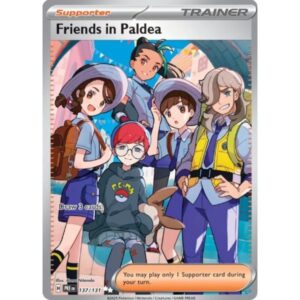 Prismatic Evolutions  - 137/131 - Trainer Friends in Paldea (ultra rare)