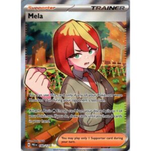 Prismatic Evolutions  - 140/131 - Trainer Mela (ultra rare)