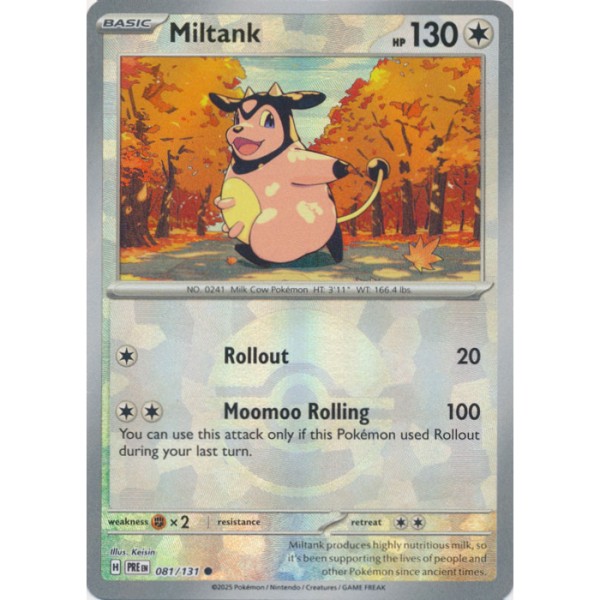 Prismatic Evolutions - 081/131 - Miltank (Poke Ball Foil)
