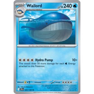 Journey Together - 041/159 - Wailord (rare holo)