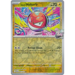 Journey Together  - 047/159 - Iono's Voltorb (reverse holo)