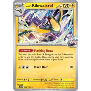Journey Together - 055/159 - Iono's Kilowattrel (rare holo)