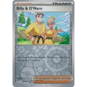 Journey Together  - 142/159 - Trainer Billy and O'Nare (reverse holo)
