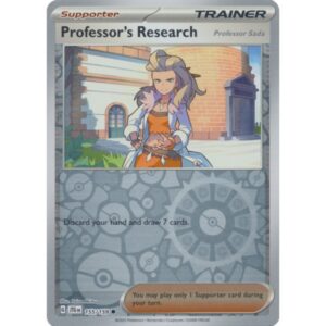 Journey Together  - 155/159 - Trainer Professor's Research - Professor Sada (reverse holo)