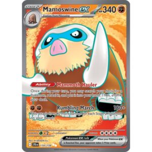 Journey Together - 174/159 - Mamoswine EX (ultra rare)