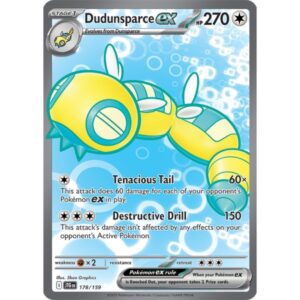 Journey Together - 178/159 - Dudunsparce EX (ultra rare)