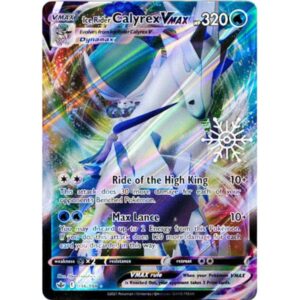 Chilling Reign - 046/198 - Ice Rider Calyrex Vmax (snowflake)
