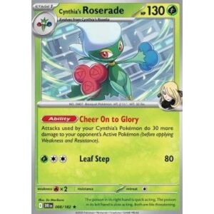 Destined Rivals - 008/182 - Cynthia's Roserade (rare holo)