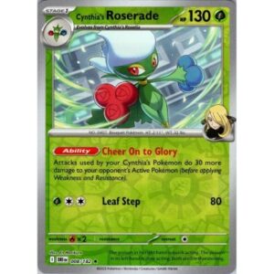Destined Rivals - 008/182 - Cynthia's Roserade (rare reverse holo)