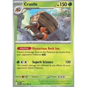 Destined Rivals - 012/182 - Crustle (rare holo)