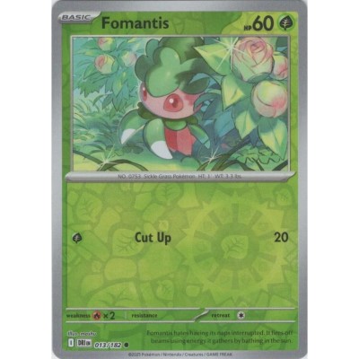 Destined Rivals - 013/182 - Fomantis (reverse holo)