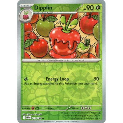 Destined Rivals - 017/182 - Dipplin (reverse holo)