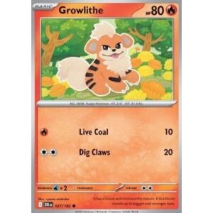 Destined Rivals - 027/182 - Growlithe
