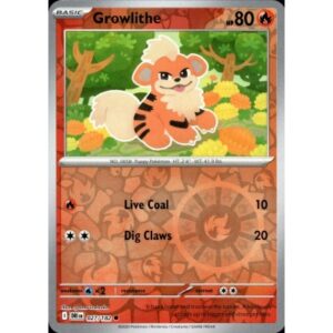 Destined Rivals - 027/182 - Growlithe (reverse holo)
