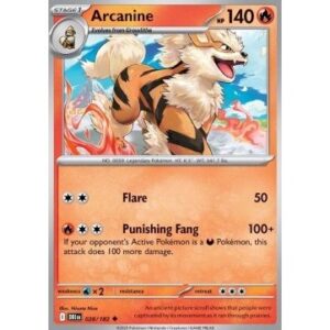 Destined Rivals - 028/182 - Arcanine