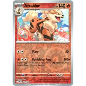 Destined Rivals - 028/182 - Arcanine (reverse holo)