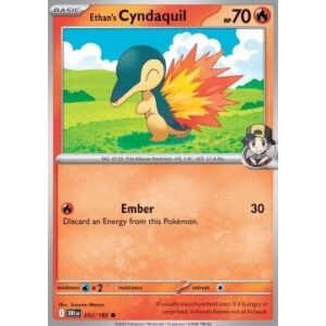Destined Rivals - 032/182 - Ethan's Cyndaquil