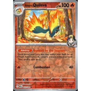 Destined Rivals - 033/182 - Ethan's Quilava (reverse holo)
