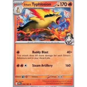 Destined Rivals - 034/182 - Ethan's Typlosion (rare holo)