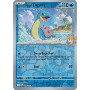 Destined Rivals - 050/182 - Misty's Lapras (reverse holo)