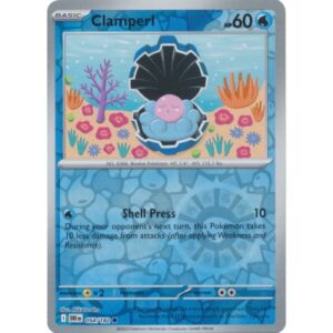 Destined Rivals - 054/182 - Clamperl (reverse holo)