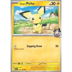 Destined Rivals - 071/182 - Ethan's Pichu