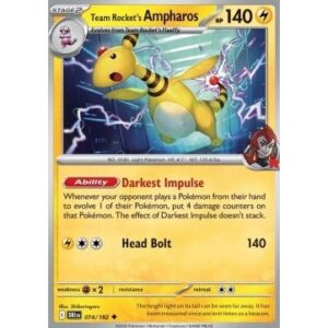 Destined Rivals - 074/182 - Team Rocket's Ampharos