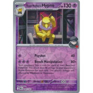 Destined Rivals - 080/182 - Team rocket's Hypno (reverse holo)