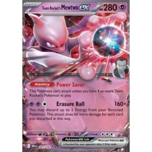 Destined Rivals - 081/182 - Team Rocket's Mewtwo EX (double rare)